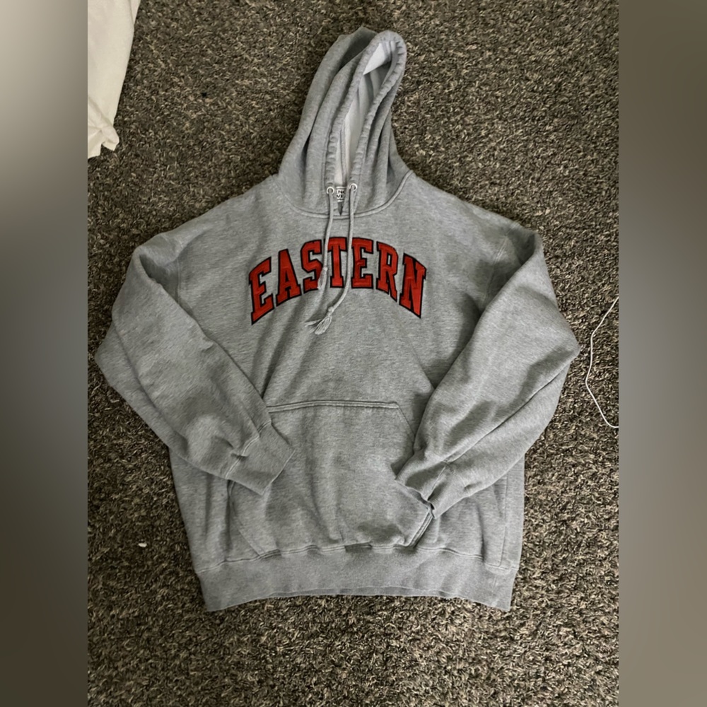 Eastern Hoodie Red|Grey
